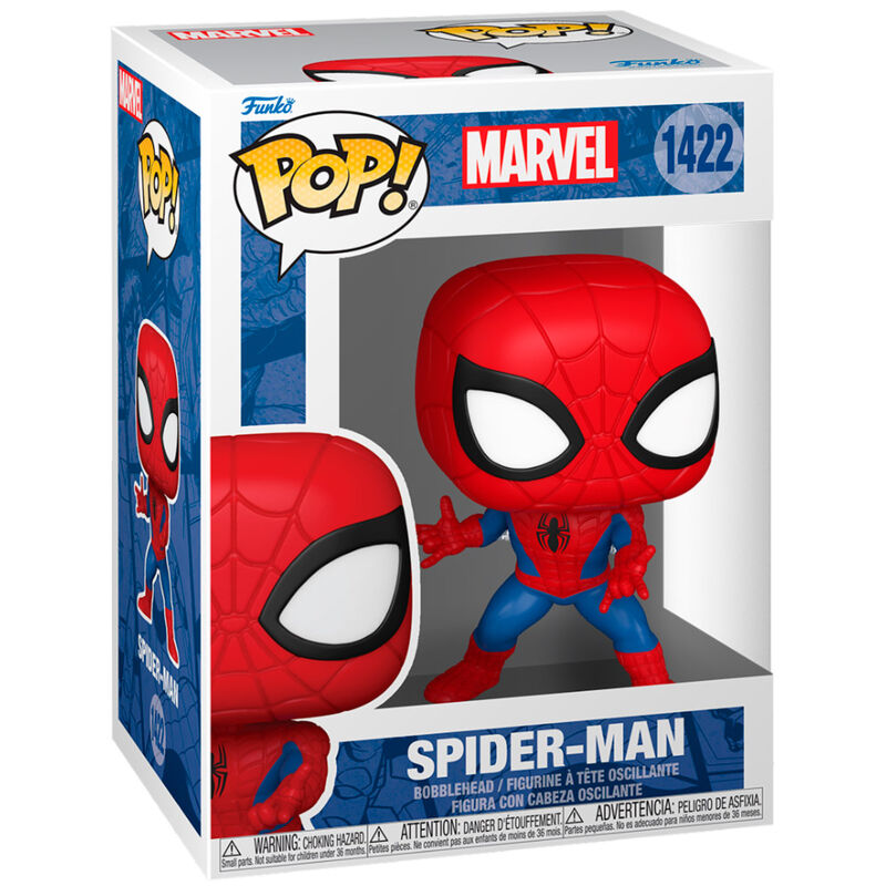 Figura Funko POP! Marvel Spider-Man Classics en caja
