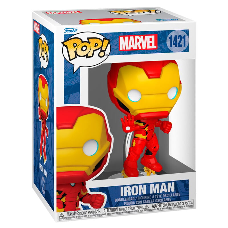 Figura Funko POP! Marvel Iron Man Classics en caja
