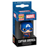 Llavero Funko Pocket POP de Capitán América en caja Marvel