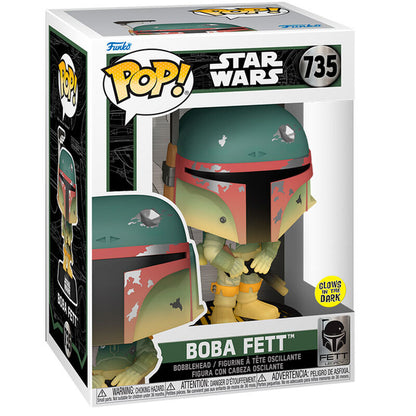 Figura Funko POP! de Boba Fett Star Wars en caja