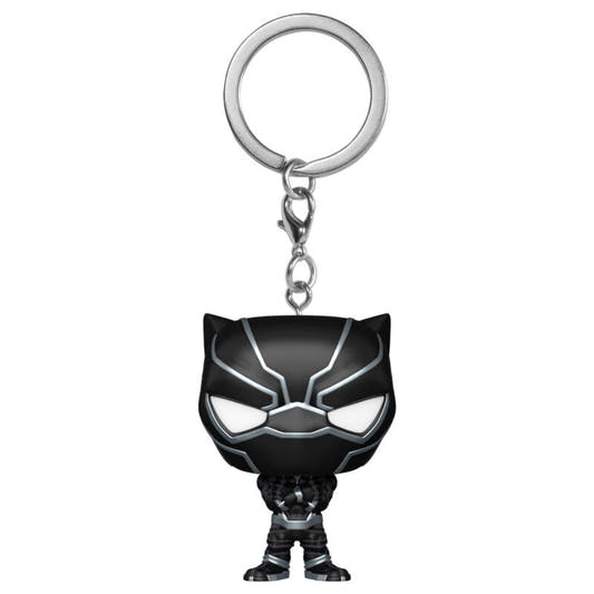 Llavero Funko Pocket POP de Black Panther en caja Marvel - 2