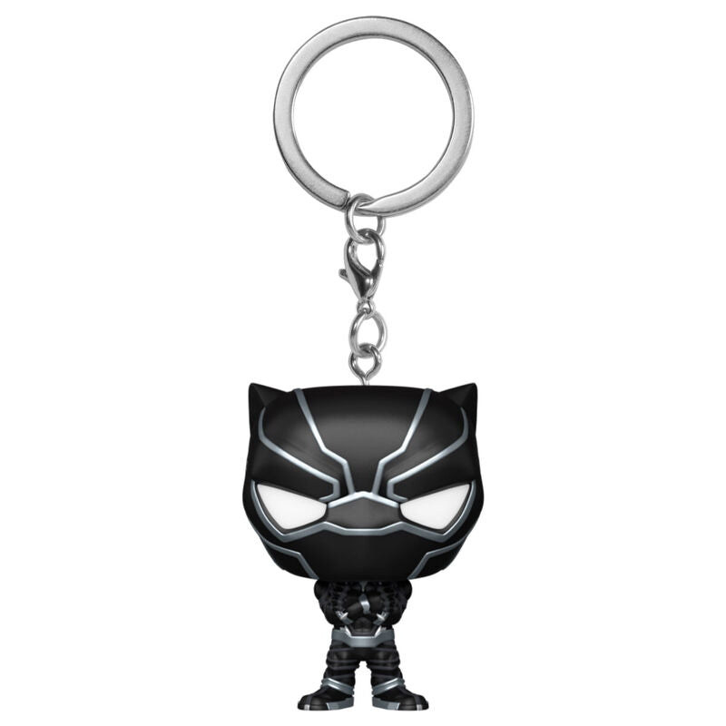 Llavero Funko Pocket POP de Black Panther en caja Marvel - 2