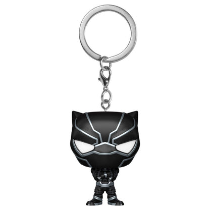 Llavero Funko Pocket POP de Black Panther en caja Marvel - 2