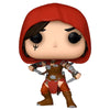 Figura Funko POP Diablo IV Rogue con capucha roja y dos dagas