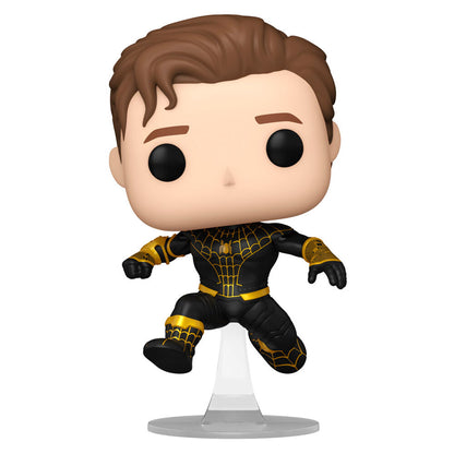Figura Funko POP! Spider-Man No Way Home con traje negro y variante Chase - 3