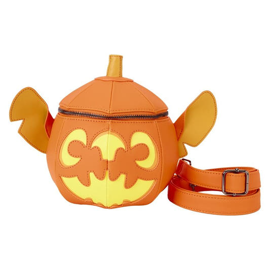 Bolso Pumpkin Stitch Disney Loungefly con forma de calabaza