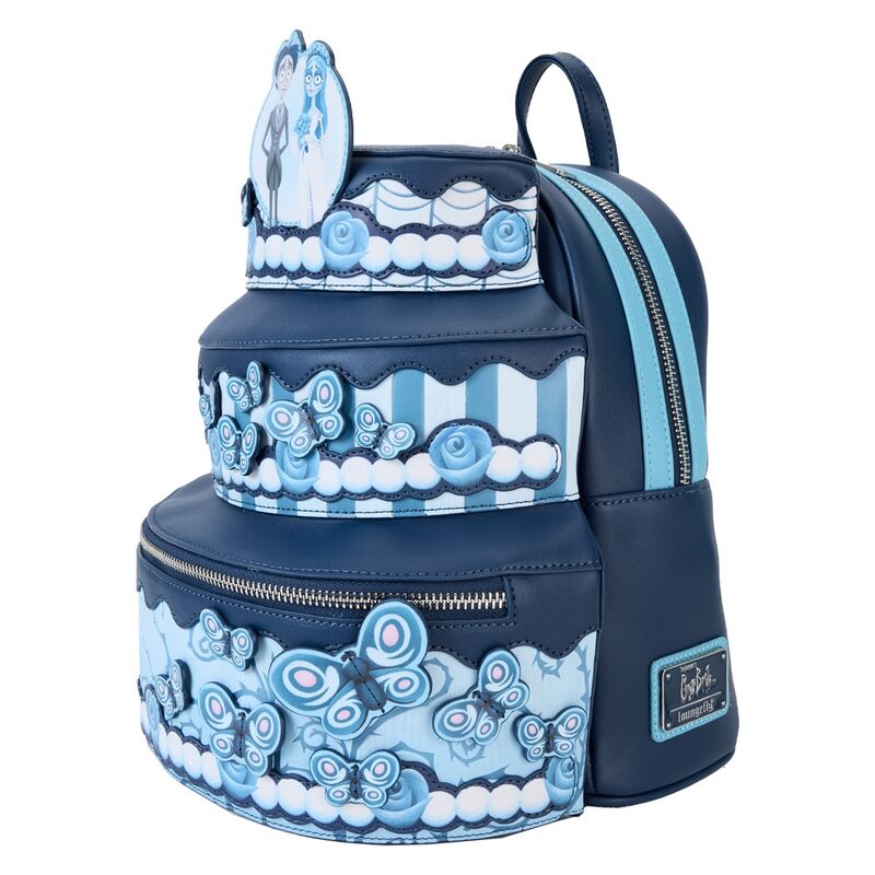 Mochila Loungefly Wedding Cake de La Novia Cadáver en azul