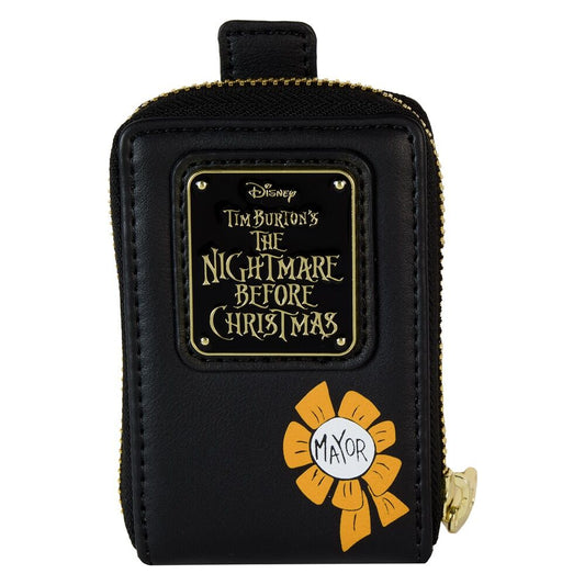 Cartera lenticular negra del Mayor de Pesadilla Antes de Navidad Loungefly - 2