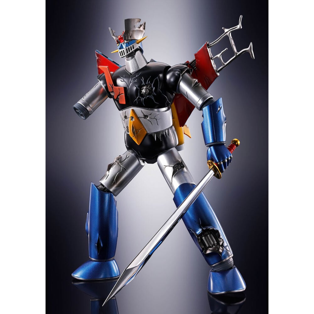 Figura articulada GX-105D Mazinger Z Damaged con espada