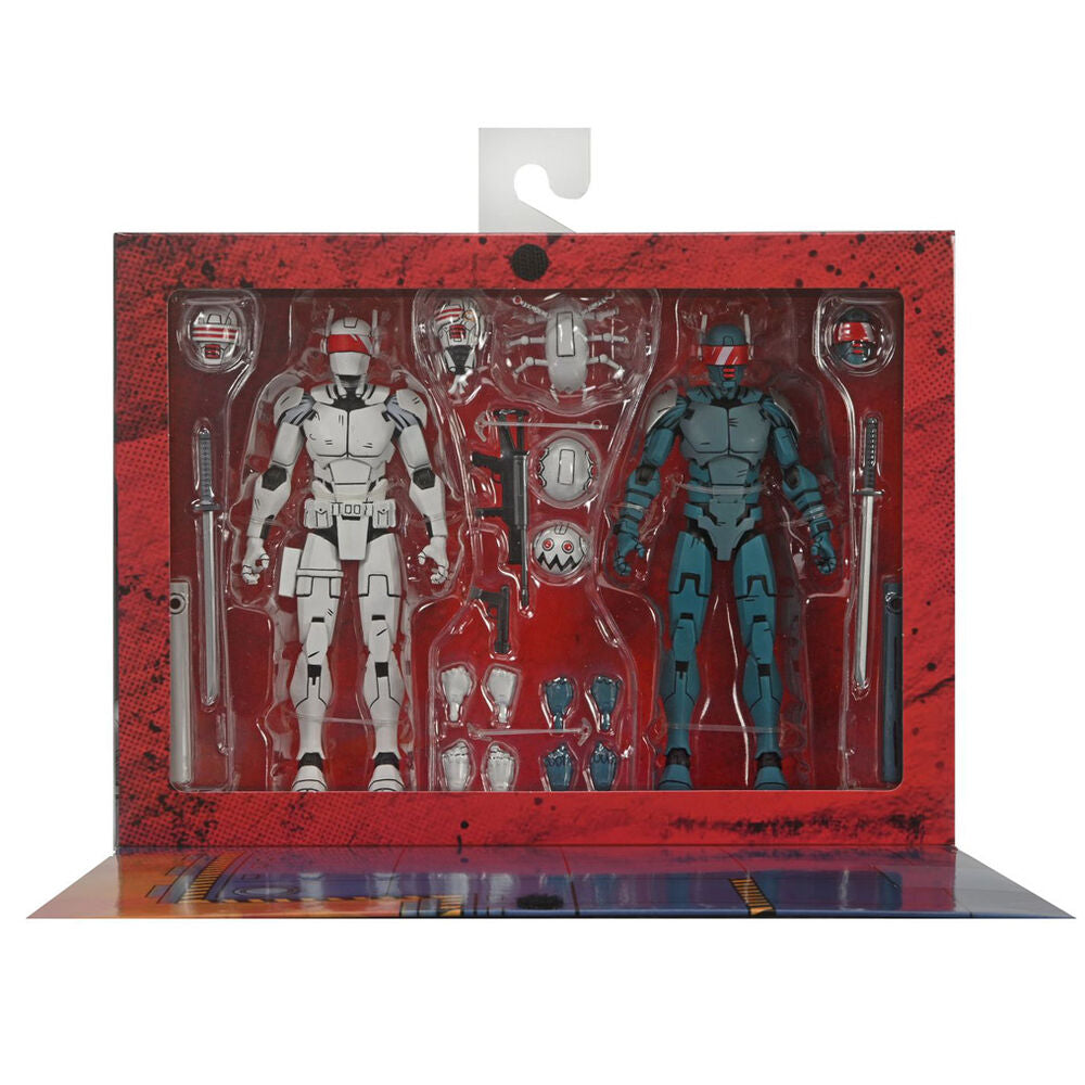 Set NECA con dos figuras Synja Patrol, accesorios y tres Mousers