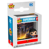 Figura Bitty POP! Deluxe de Superman de DC Comics en su caja