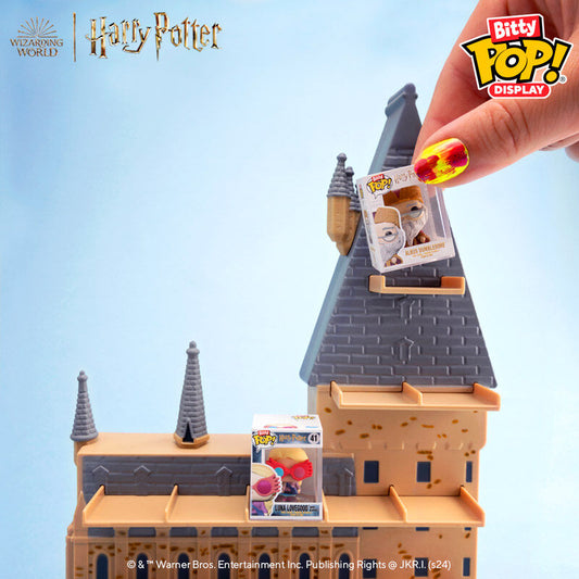 Display Bitty Pop de Harry Potter con castillo de Hogwarts y figuras de Dumbledore y Luna Lovegood - 9