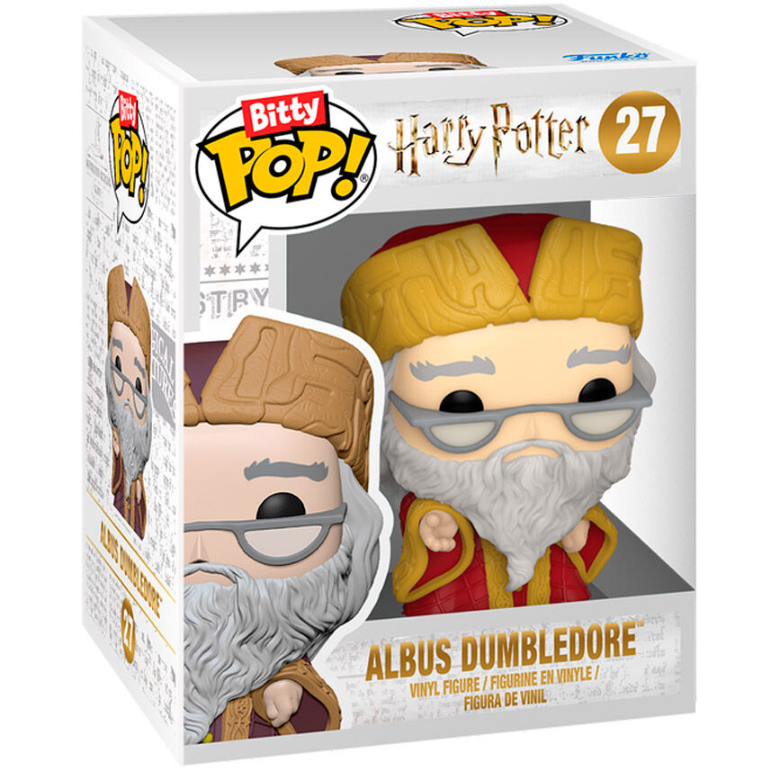 Display Bitty Pop de Harry Potter con castillo de Hogwarts y figuras de Dumbledore y Luna Lovegood - 4