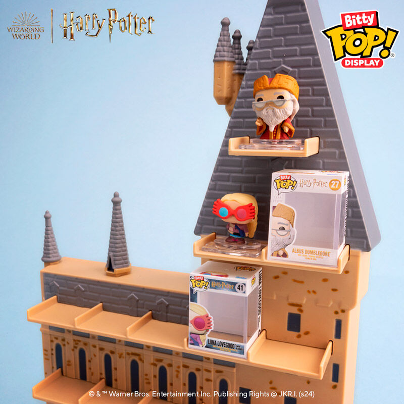 Display Bitty Pop de Harry Potter con castillo de Hogwarts y figuras de Dumbledore y Luna Lovegood - 10