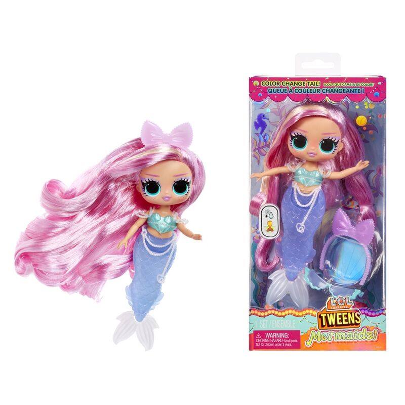 Muñeca L.O.L. Surprise! Tweens Lola Waves con cola de sirena - 3