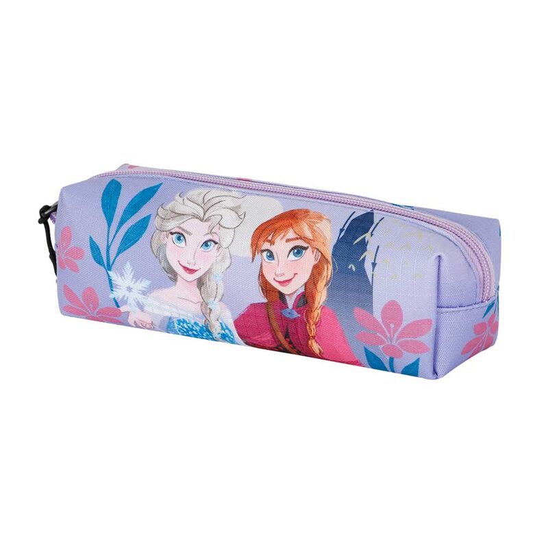 Portatodo Frozen 2 de Disney con Elsa y Anna en tonos lavanda - 2