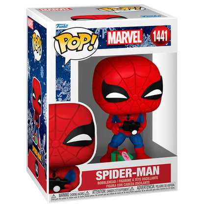 Figura Funko POP! de Spider-Man en caja regalo