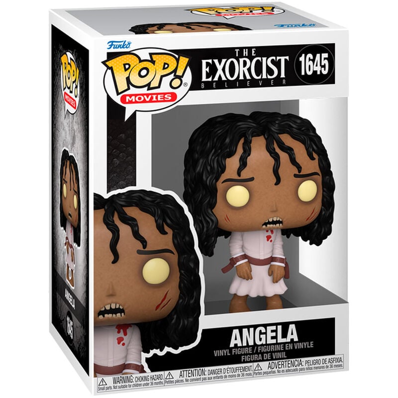 Figura Funko POP! de Angela de The Exorcist en caja