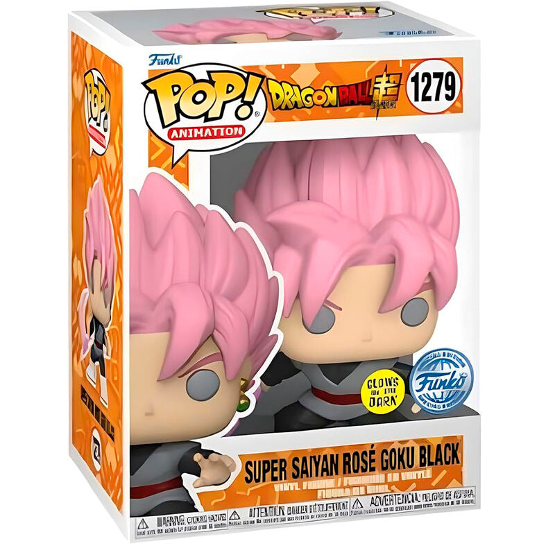Figura Funko POP! Super Saiyan Rosé Goku Black de Dragon Ball Super en caja