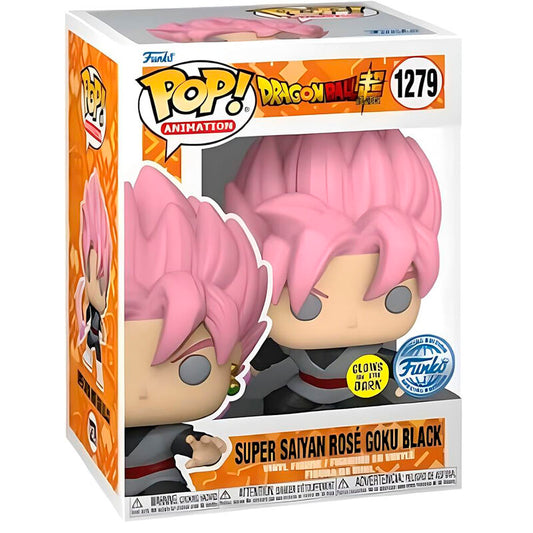 Figura Funko POP! Super Saiyan Rosé Goku Black de Dragon Ball Super en caja