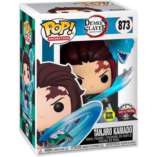 Figura Funko POP! 873 de Tanjiro Kamado en caja