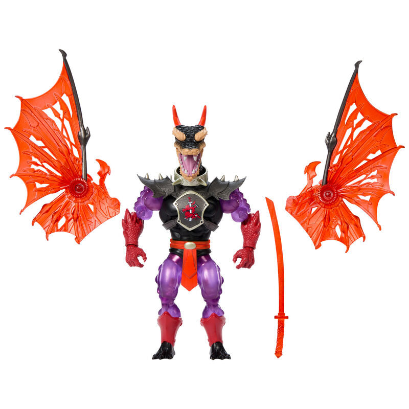 Figura Mutated Ninjor de Turtles of Grayskull con alas translúcidas y espada - 2
