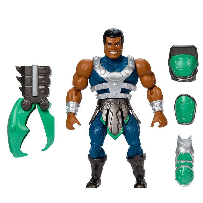 Figura articulada Clamp Champ de Turtles of Grayskull con garra de víbora - 2