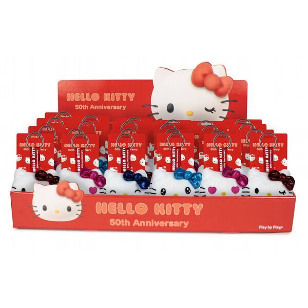 Llavero de peluche Hello Kitty surtido de 7 cm