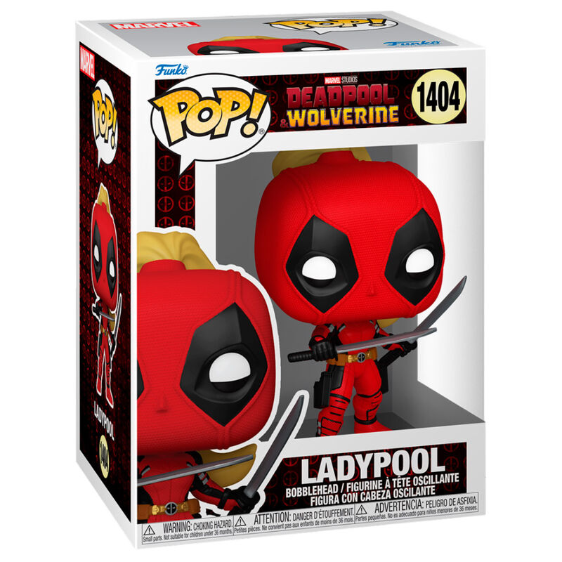 Figura Funko POP! Marvel Deadpool 3 Ladypool con dos espadas - 2