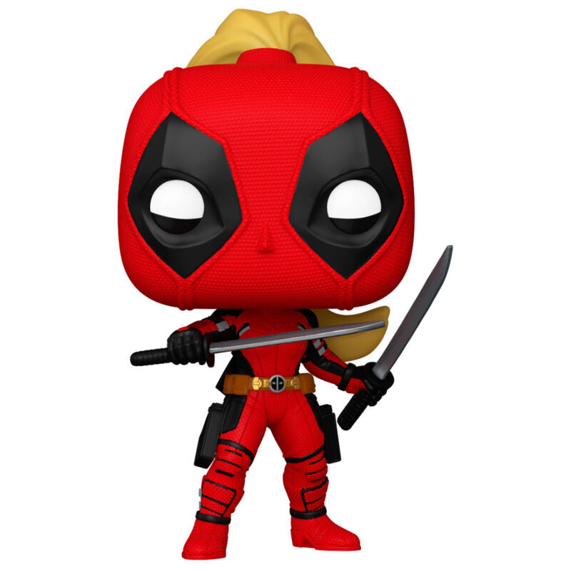 Figura Funko POP! Marvel Deadpool 3 Ladypool con dos espadas