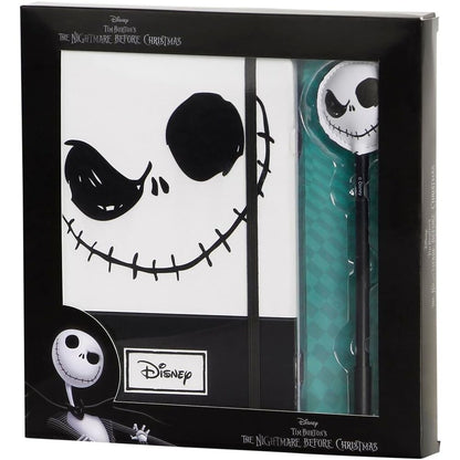 Diario Disney de Pesadilla Antes de Navidad con bolígrafo de Jack Skellington