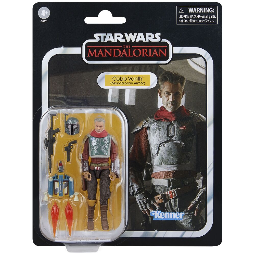 Figura articulada de Cobb Vanth con armadura de The Mandalorian - 6