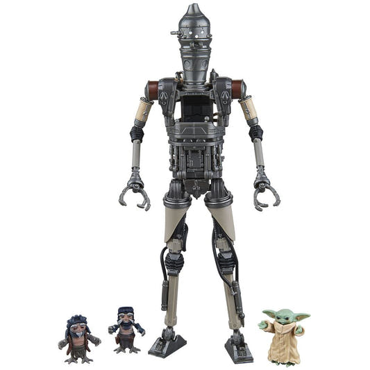 Set Star Wars The Black Series con figuras de IG-12, Grogu y mecánicos anzellanos - 2