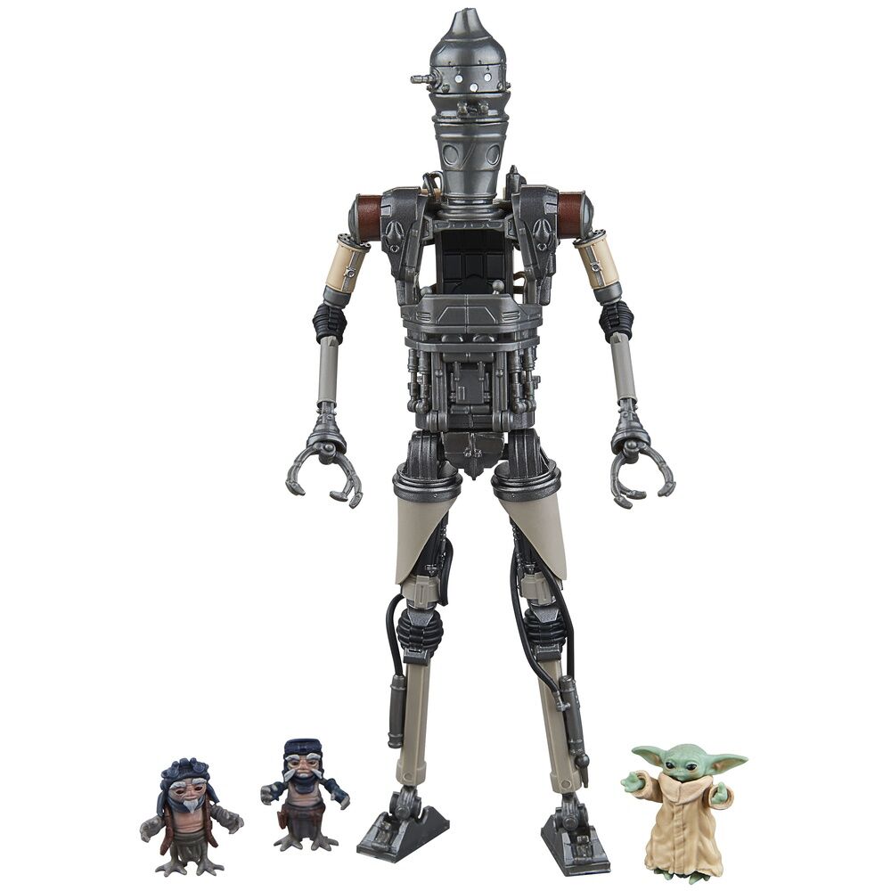 Set Star Wars The Black Series con figuras de IG-12, Grogu y mecánicos anzellanos - 2
