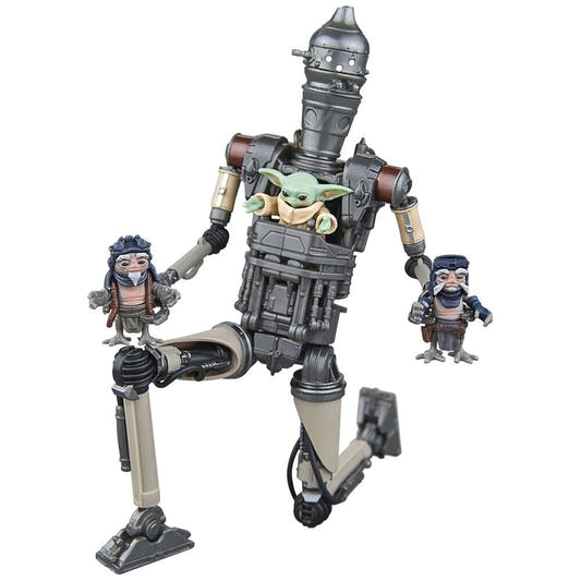 Set Star Wars The Black Series con figuras de IG-12, Grogu y mecánicos anzellanos - 4