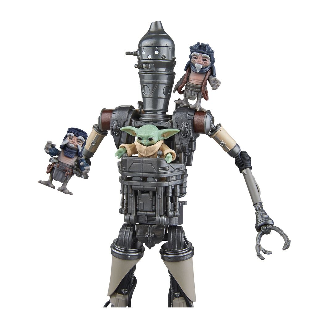 Set Star Wars The Black Series con figuras de IG-12, Grogu y mecánicos anzellanos - 7