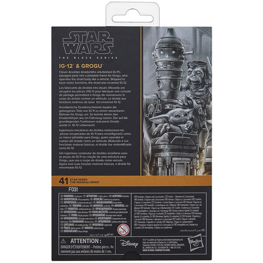 Set Star Wars The Black Series con figuras de IG-12, Grogu y mecánicos anzellanos - 11