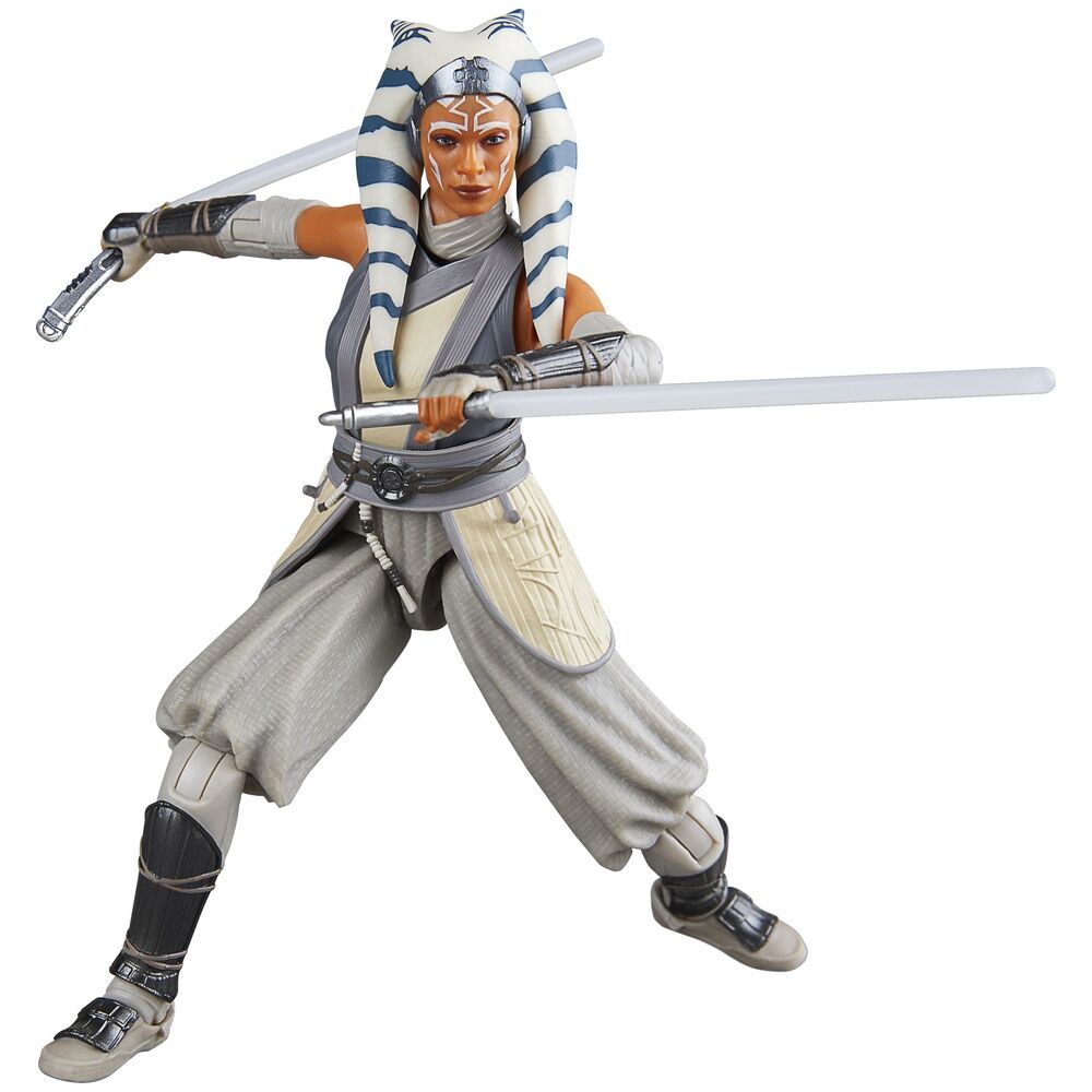 Figura articulada de Ahsoka Tano Peridea Star Wars The Black Series con dos sables de luz - 5