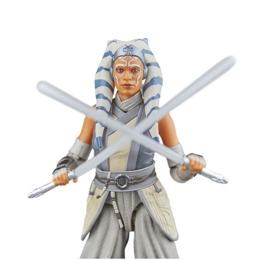 Figura articulada de Ahsoka Tano Peridea Star Wars The Black Series con dos sables de luz - 6