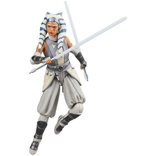 Figura articulada de Ahsoka Tano Peridea Star Wars The Black Series con dos sables de luz - 7