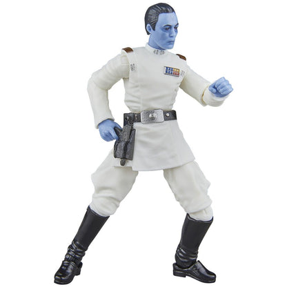 Figura articulada de Grand Admiral Thrawn con uniforme blanco y bláster - 4