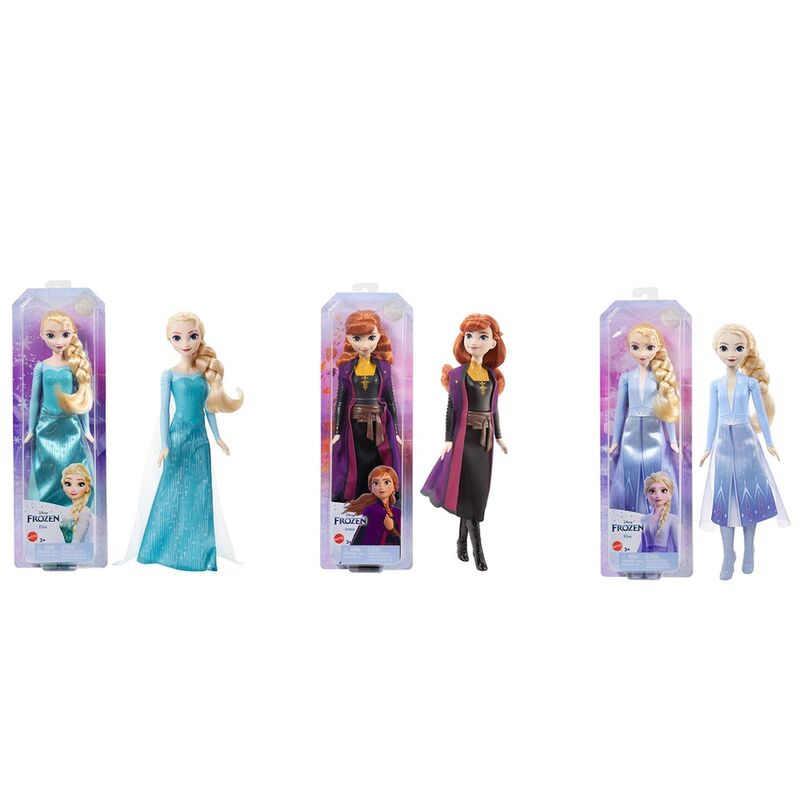 Muñecas Frozen Disney de Elsa y Anna en surtido