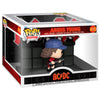 Figura Funko POP! Moments de Angus Young de AC/DC con guitarra y escenario