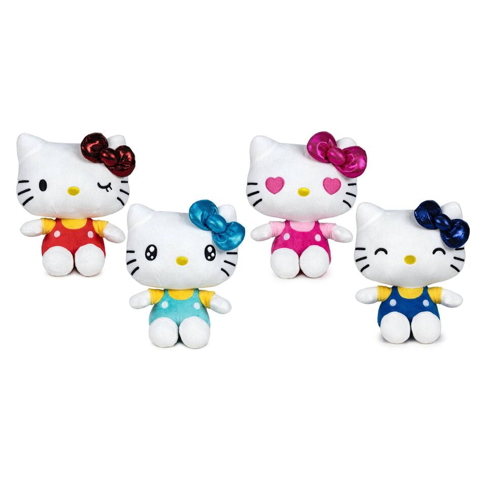 Peluche Hello Kitty de 22 cm 50th Anniversary en surtido
