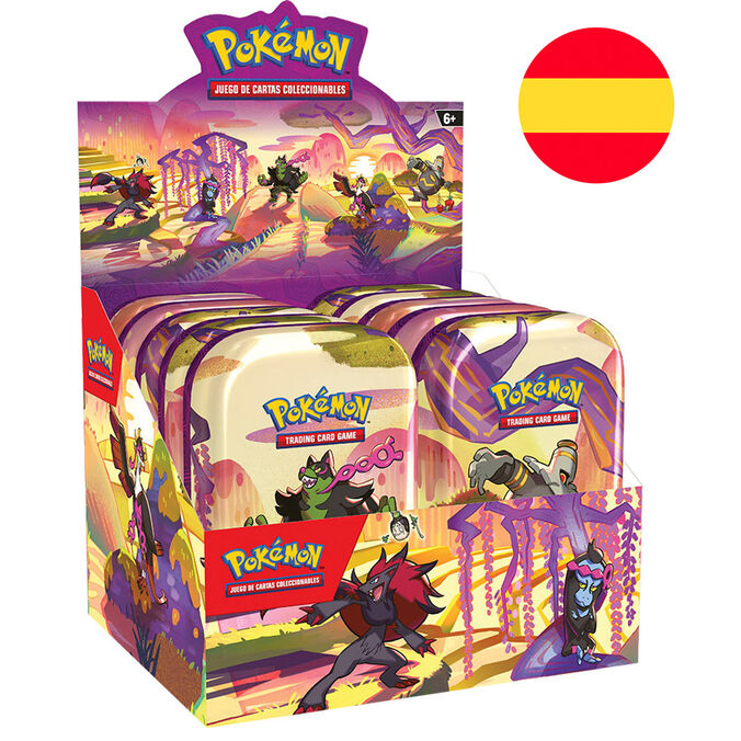 Mini lata Pokémon JCC SV6 surtida en español