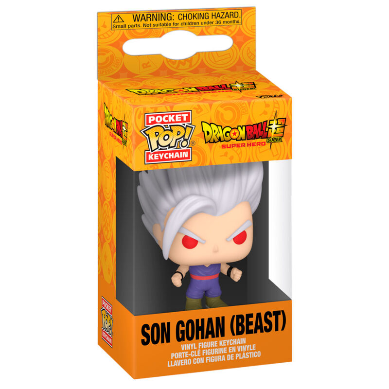 Llavero Pocket Pop! de Son Gohan Beast de Dragon Ball Super: Super Hero