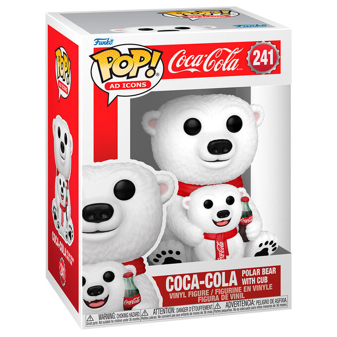 Figura Funko POP! Coca-Cola con oso polar y cachorro - 2