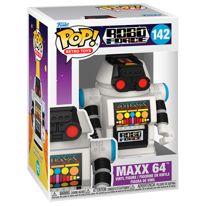 Figura Funko POP! Robo Force MAXX 64 en caja