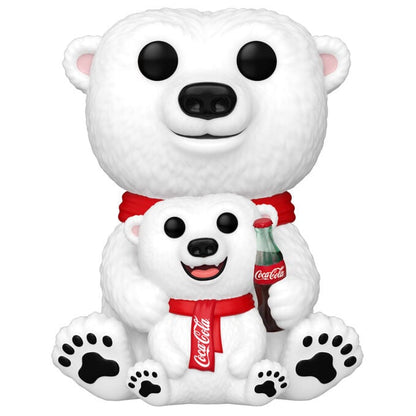 Figura Funko POP! Coca-Cola con oso polar y cachorro