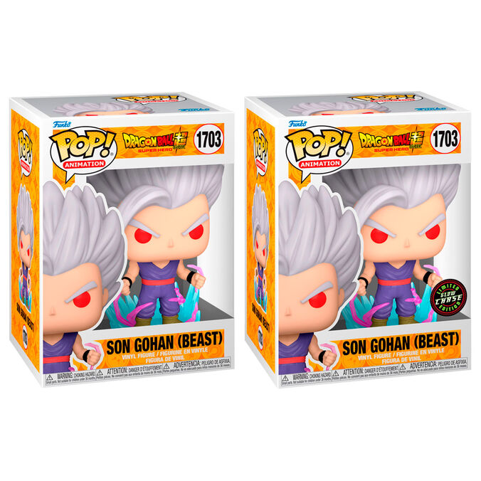 Figura Funko POP! de Gohan Beast con cabello plateado